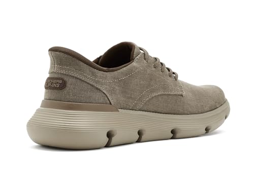 Image of Skechers Men's USA Garza - Clive Smooth Toe Canvas Bungee Lace Slip-Ins