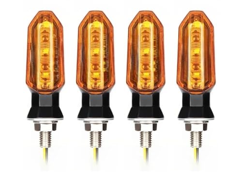 Lámpara giro moto 8mm para solucionar fallos de luz trasera intermitente 12V