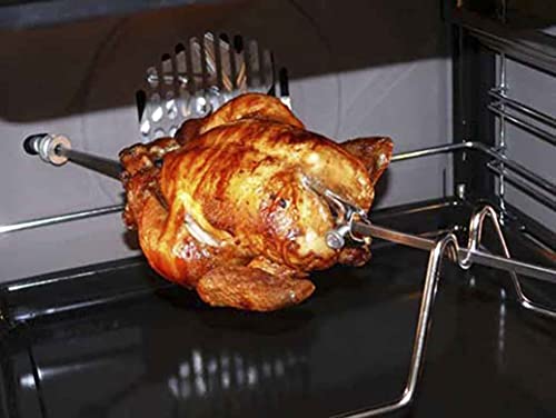 Kaiser EG 6374 W Einbau Gasbackofen Autark/ 79L/ Gas Backofen/Umluft Unterhitze Grill Drehspieß/Einbaubackofen, Weißglas… – Bild 4