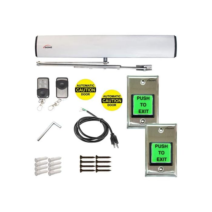 Buy Visionis VIS7341 Electric Automatic Door Opener + Closer for 440lb