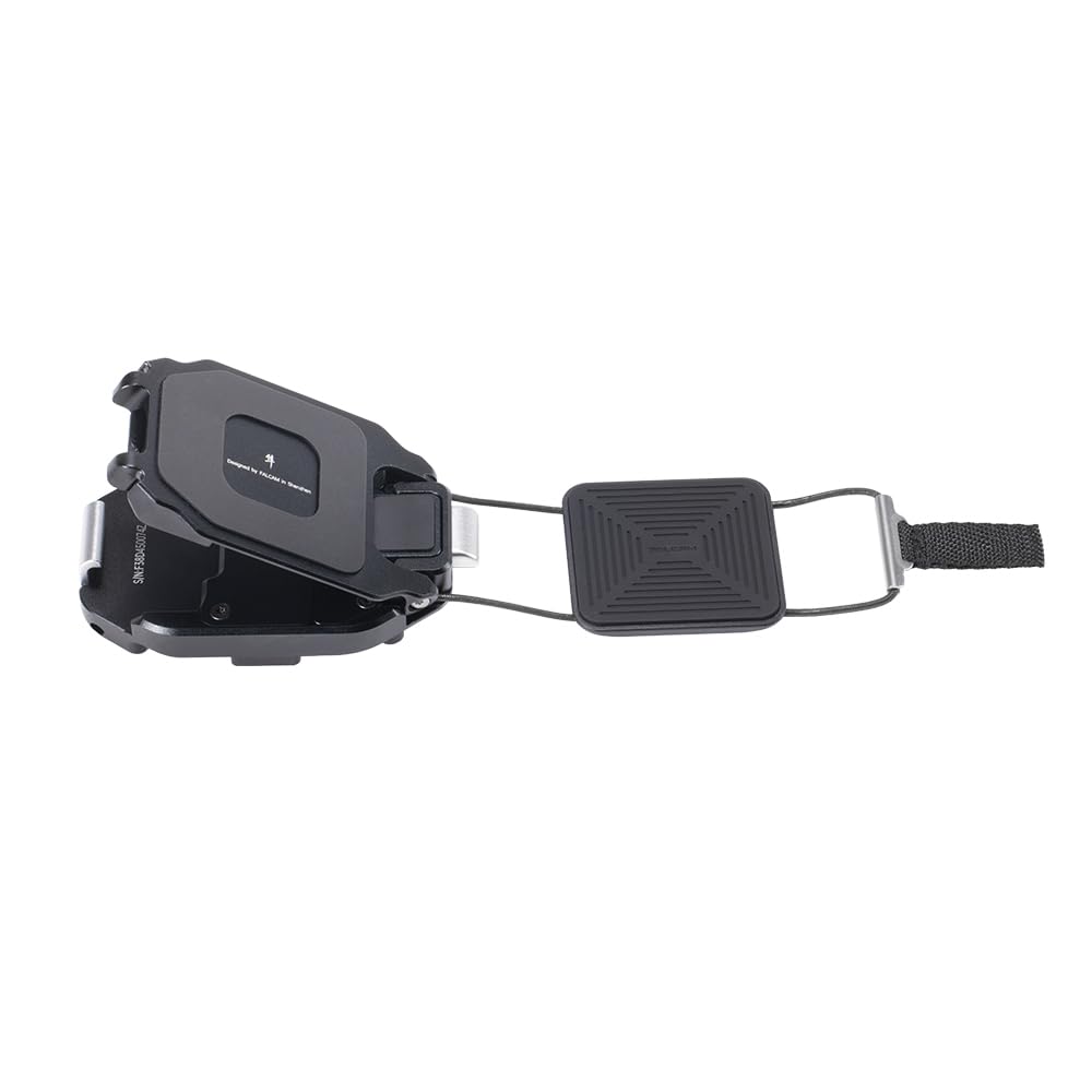 Falcam F38 Quick Release Camera Clip V2,Base de Montage pour Sangle de Sac à Dos,Adaptateur pour Accès Rapide à l’Appareil Photo,Clip de Capture Sécurisé pour Bandoulière (Plaque de Base Uniquement)