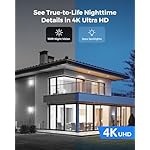 REOLINK 8CH 4K Home Security Camera System, 4pcs 5X Optical Zoom Wired PoE Security Cameras Outdoor, Spotlights for Color Night Vision, 8CH NVR 2TB HDD, Smart AI Detection, 2-Way Talk, RLK8-811B4 - Image 2