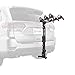 Allen Sports Premier Locking Quick Release 3-Bike Carrier for 2 in. and 1 1/4 in. Hitch, Model QR535 , Black