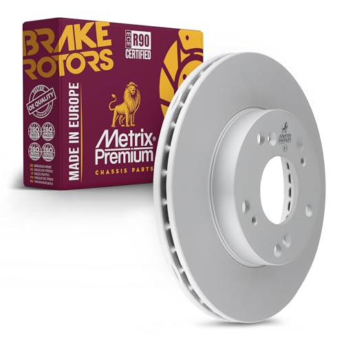 Metrix Premium Chassis Parts 262 mm Coated Brake Rotor Fits Acura RSX
