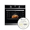 Electrolux LOC5H40X2 Forno da Incasso Serie 600 SteamCrisp, 72 L, Multifunzione con Cottura a Vapore, Classe A, Pulizia AquaClean, Display LED, Acciaio Inox, 589x596x569 mm