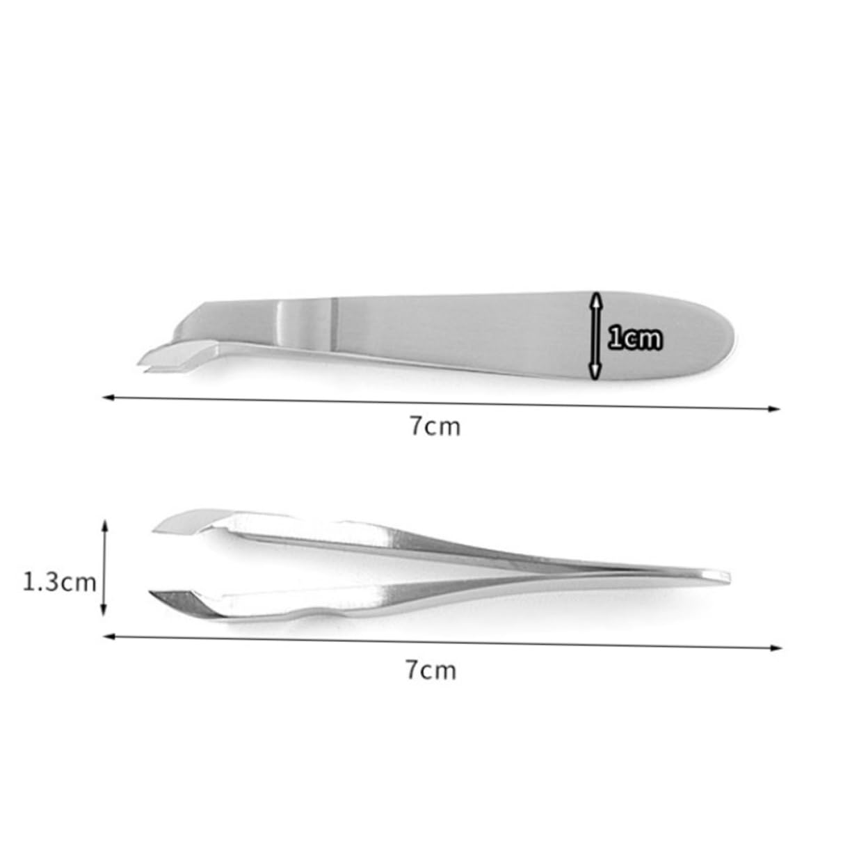 OSOLADY Portable Stainless Steel Cuticle Nipper Precision Cuticle Trimmer Tool for Manicure Easy Dead Skin Removal for Home Salon Use Durable Nail Care Instrument