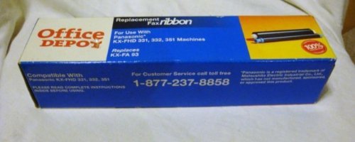 Fax Machine Ribbon Office Depot Replacement Fax Ribbon for Use with Panasonic* KX-FHD 331 ...