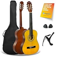 BUNDLE PACK – This 3rd Avenue classical guitar bundle includes everything you might need to get started - a lightweight carry bag with shoulder straps and accessory pocket, a capo for playing your favourite tunes and some plectrums for strumming BEGI...