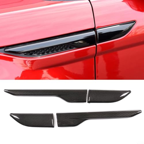 Molduras de ventilación lateral en fibra de carbono para Land Rover Range Rover Evoque 2012-2018 8