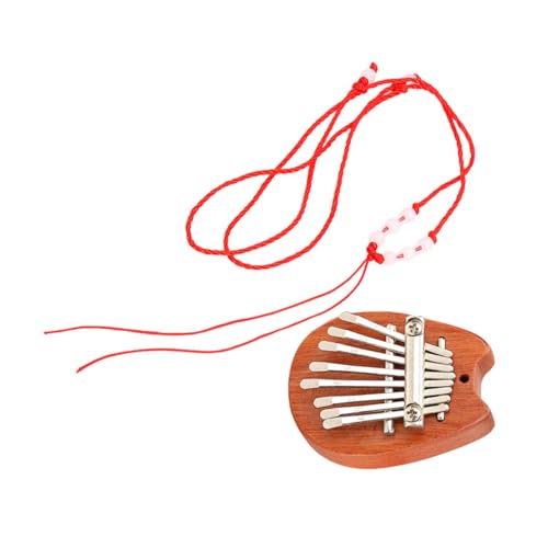 HANABASS Practical 8-note Portable Kalimba Mini Thumb Piano for Beginners Home Music Instrument