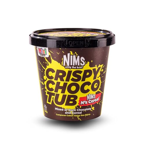 NIMS only the best CRISPY CHOCO TUB -�G�k�Y�V���A��- �`���R�V���A�� �~���N�`���R���[�g �U�N�U�N�H�� �Z�� �Ƃ낯�� �X�i�b�N ASMR �n���[���F�� �e����� �C�O���َq N'S CEREAL 140g