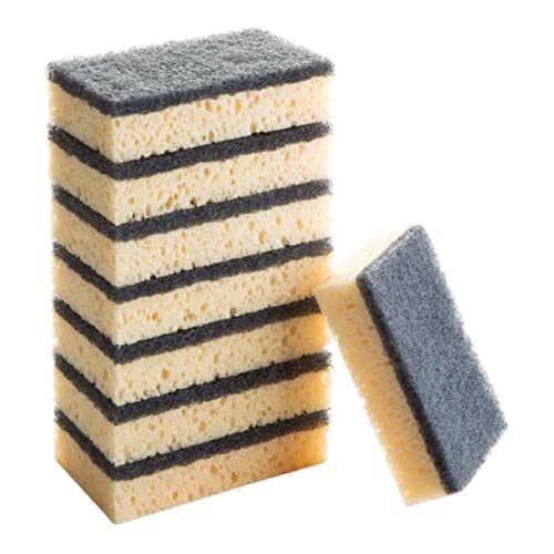 FOYTOKI 16個 たわし スポンジ ヘビー 業務用 スポンジ 掃除用 スポンジ 家庭用 使用用 たわし スポンジ キッチン スポンジ 食器用 キッチン スポンジ 鍋用 スポンジ 掃除用 洗濯