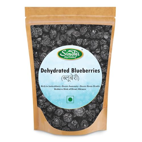 Image of Sindhi Dry Fruits Dried Blueberries, Dry Fruit, Vitamin-Rich Dried Fruit, Antioxidant-Packed and Fibre-Powered, 250 grams