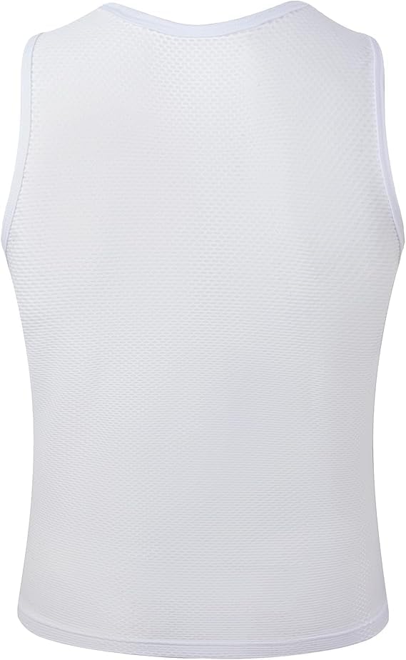 Men's Cycling Base Layer Quick Dry Breathable Sleeveless Undershirt Cycling Jersey Sports Vests - Image 3