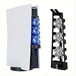 Cooling Fan for PS5 Cooler Fan Fit for Playstation 5 Disc & Digital Edition Accessories with LED Light and 3.0 USB Ports Fan Cooling Fan Not Compatible with PS5 Slim/Pro