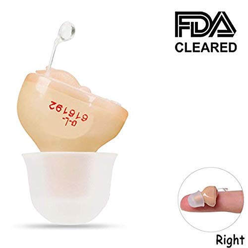LAIWEN Hearing Amplifier Invisible Mini CIC Sound Voice Amplifier with Volume Adjustment & Feedback Cancelling, in The Ear Hearing Assistance for Elder and Adult - Thumbnail 7