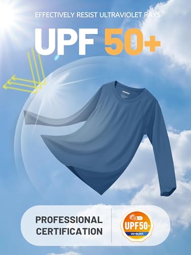 TACVASEN Womens Long Sleeve Tops UV Sun Protection Shirt UPF 50+ Outdoor Performance T-Shirt - Image 4