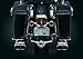 Kuryakyn 9009 Motorcycle Accent Accessory: Zombie Skull Taillight Cover for 1973-2019 Harley-Davidson Motorcycles, Chrome