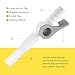 10 Pcs Ximter ComfortFlow Grey Catheter Valves - Sterile, Easy-to-Use Lever Tap, Smooth Edges, and Tubing for Optimal Urine Drainage - Essential Catheter Supplies