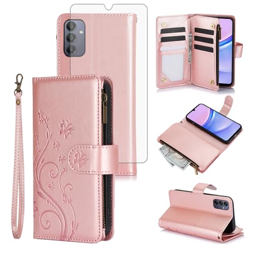 Coque Samsung Galaxy A15 4G 5G Asuwish YM020 UK protection antichoc rose