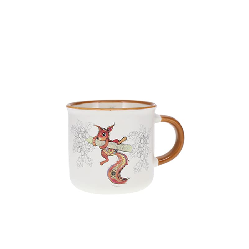 KIUB 6er-Set Mini-Tassen Mit Tiermotiv – Espressotassen, 6,5 Cm Hoch, 125 Ml, Feines Porzellan