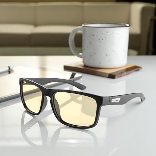 GUNNAR Intercept Onyx Blue Light Glasses (Amber Lens) — view 8