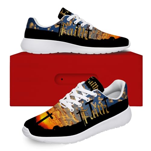 Walk by Faith Shoes for Men Women Tennis Shoes Running Walking Sneakers Gifts for Women Men2