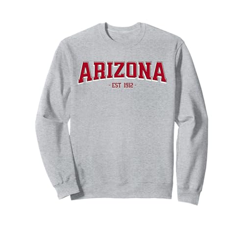Classic Arizona Print Retro Varsity Vintage Arizona Sweatshirt