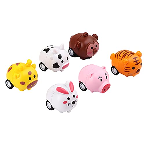 Jouets De Voiture Pour Bébés Voitures À Remonter, Ensemble Voitures À Traction Pour Enfants, Jouets À Friction, Pour 1 An + Bébé Et Tout-petits, Cadeau De Fête D'anniversaire Pour Garçons Et Filles Cover