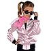 Amscan Girls Pink Ladies Jacket -Child Halloween Costume Accessory