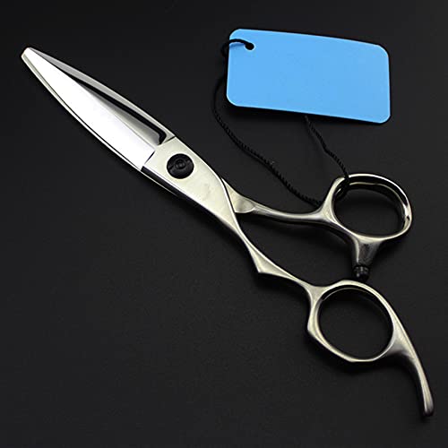 Forbici per Tagliare i Capelli, Forbici per Capelli opache 440c Professionali per Mancini da 6 Pollici Set da Taglio per Barbiere cesoie per sfoltire Forbici da Parrucchiere
