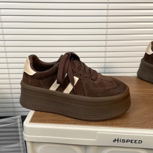 Sneakerina Ballet Sneaker Chunky Shoes Tennis & Racquet Sport Flats Women Girls Kawaii Cute Casual Comfortable Walking Lightweight Running Soft Retro Non Slip Elegant Athleisure Trending Fashion3