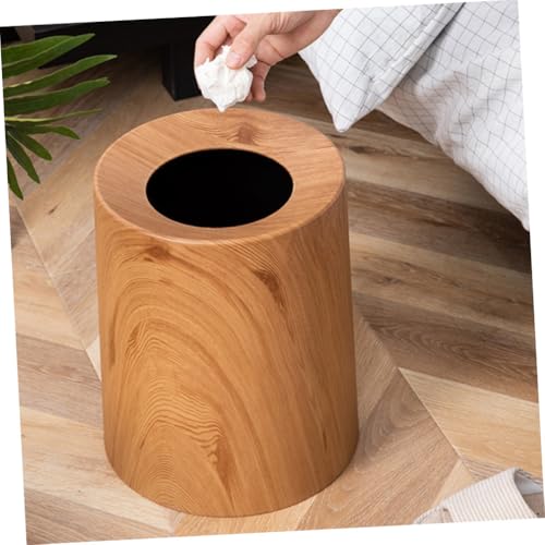 Poubelle effet bois cuisine design simple pour ranger votre maison