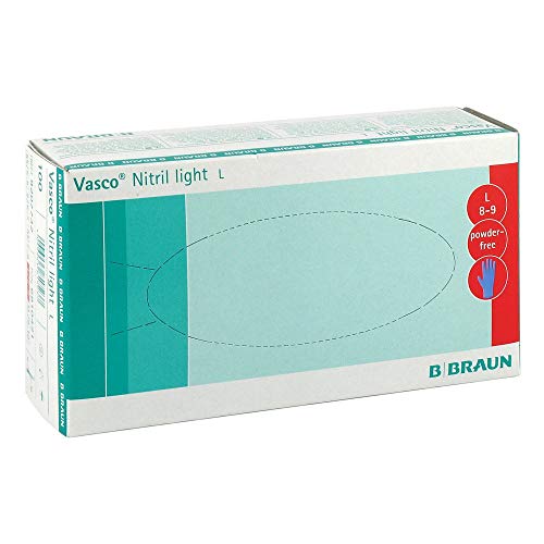 VASCO Nitril light Untersuchungshandschuhe Gr.L 100 St
