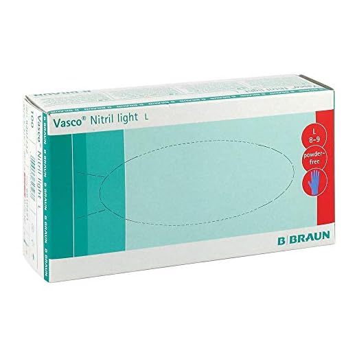 VASCO Nitril light Untersuchungshandschuhe Gr.L 100 St