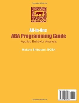 All-in-One ABA Programming Guide: Applied Behavior Analysis