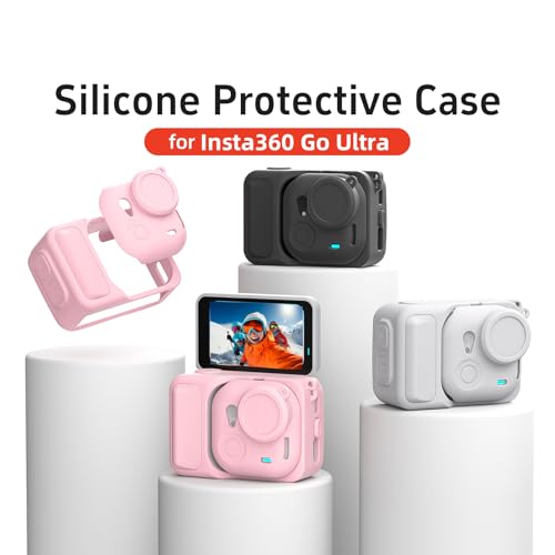 Funda de silicona avanzada para Insta360 Go Ultra miniatura 5