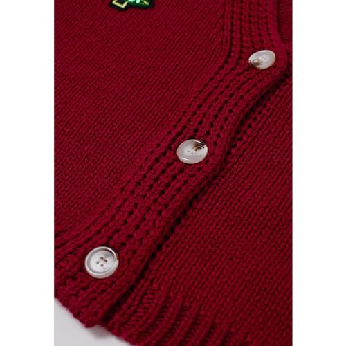 CHICWISH Women Knit Cardigan Sequin Christmas Tree V-Neck Christmas Cardigan Cute Xmas Holiday Sweaters Cardigan4