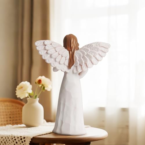 Retirement Gift for Woman, 6" Handcrafted Happy Retirement Angel Figurine - Image 3