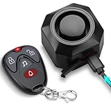 Dieser durch Vibration ausgelöste Anti-Diebstahl-Alarm mit 110 dB lautem Alarmton kann Diebe wirksam abschrecken