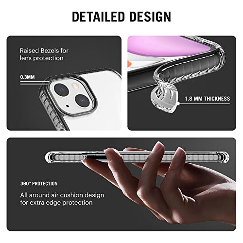 Image of DailyObjects Case for iPhone 13 Compatible with Mag-Safe Wireless Charging, Stride 2.0 Guwahati City Tag Slim Shockproof Back Cover with Inner Magnetic Ring