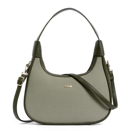 EXOTIC® Urban Grace Crescent Charm Hand/Sling Bag | Bag for working women | shoulder and Cross body Perfect For Travelling and outing (GREEN)