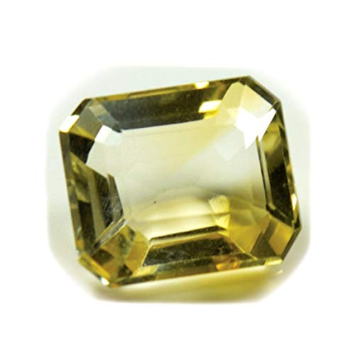 Citrine Sunella 6,59 carats, gemme rectangulaire d'exception Small - 3
