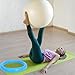 POPETPOP Stability Ball Holder Base Ring for Yoga Ball with Anti Burst Design Exercise Chair Base for Home Gym Office Fitness Studios 23.62 Inch Diameter