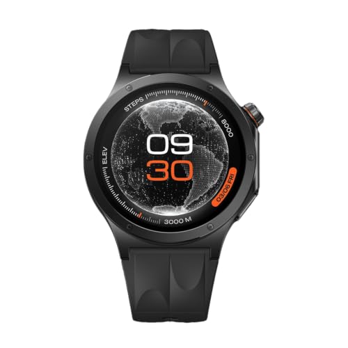 Image of OnePlus Watch 4, LTPO OLED, 43g Titanium 16-Day Battery, 100+ Sports, Black