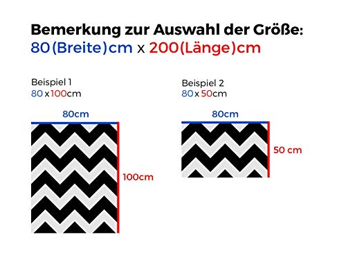 TAPISO Maya Teppich Läufer Meterware Kurzflor Wohnzimmer Flur Küche Modern Brücke Grau Gelb Schwarz Verwischt Meliert Design ÖKOTEX 80 x… – Ansicht 7