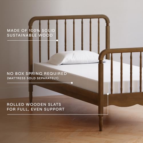 Image of NAMESAKE Liberty Spindle Twin Bed in Natural Walnut