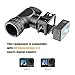 SKYJFFJ Scope Side Sport Camera Adapter Bracket for Outdoor Scenarios,Only with DJI Osmo Action 4/3
