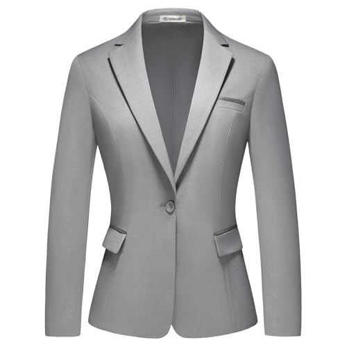 MODFUL Women Suits Work Professional Office 2 Piece Pant Suits2