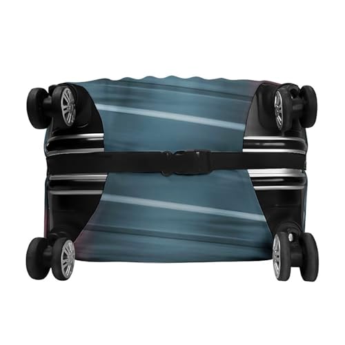 Luxury Sports Car Luggage Cover, Elastic Luggage Protector Fits 19-32in Suitcases, Washable & Anti-Scratch Suitcase Cover for Men Women M 6